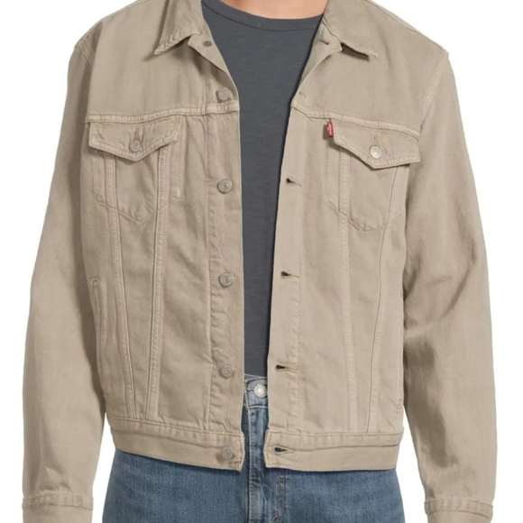 Levi's Other - Levi's Men's Beige Denim Jacket